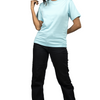 Cool Blue Supima Cotton Tee – 180 GSM Women's